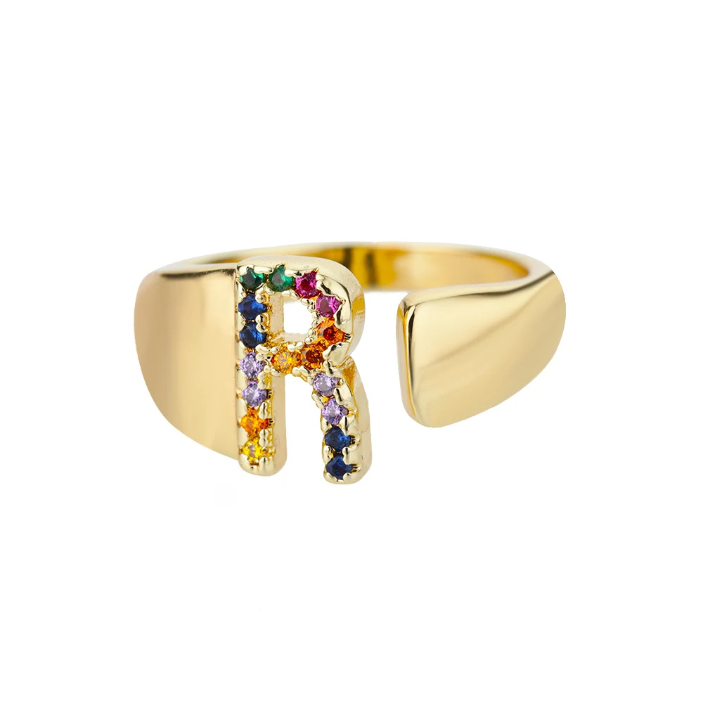 Bague Couleur Initiale R