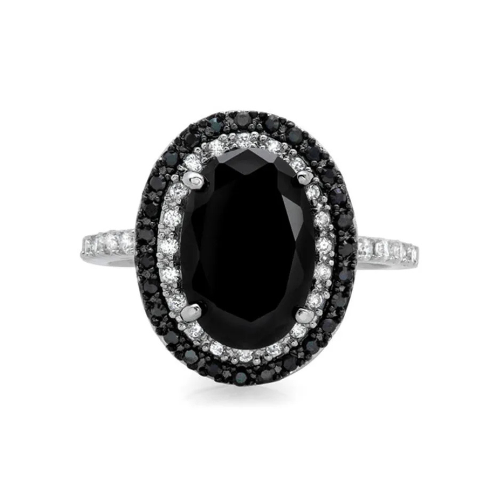 Bague Pierre Noire Carat femme