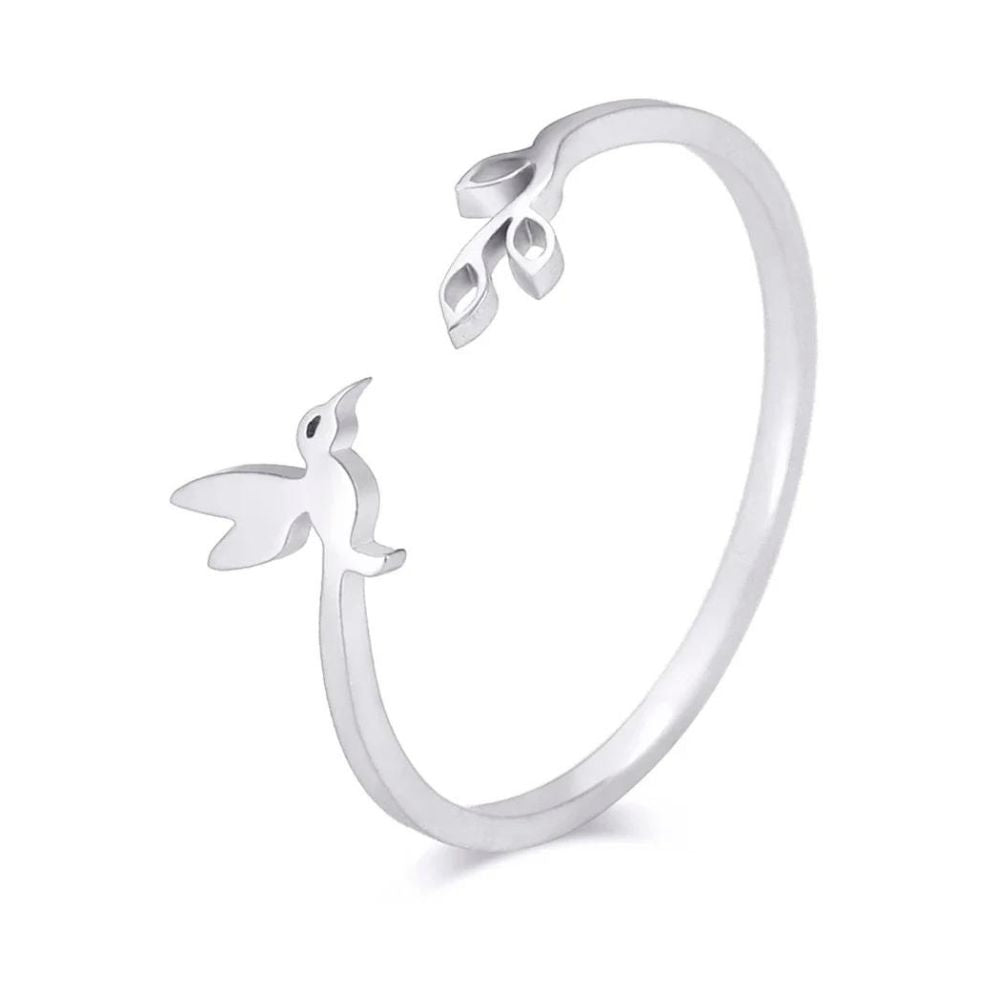 Bague Oiseau Ouverte