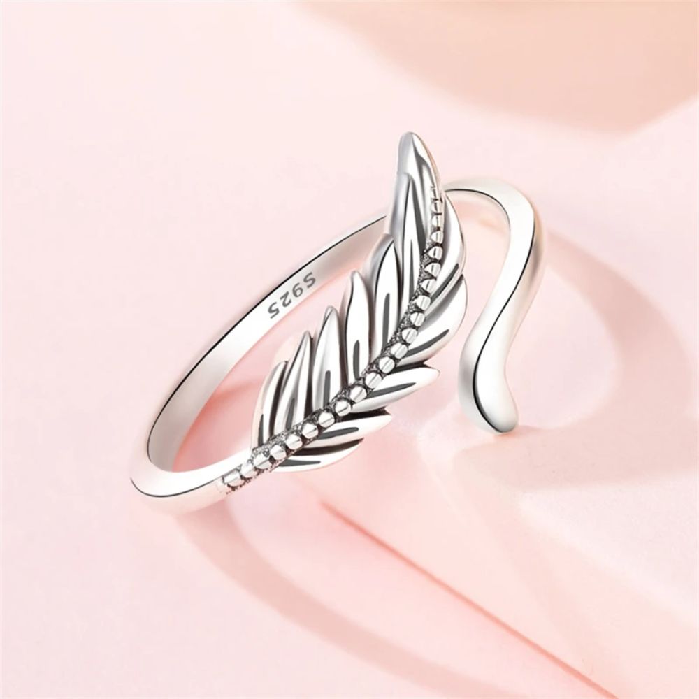 Bague Forme Plume femme