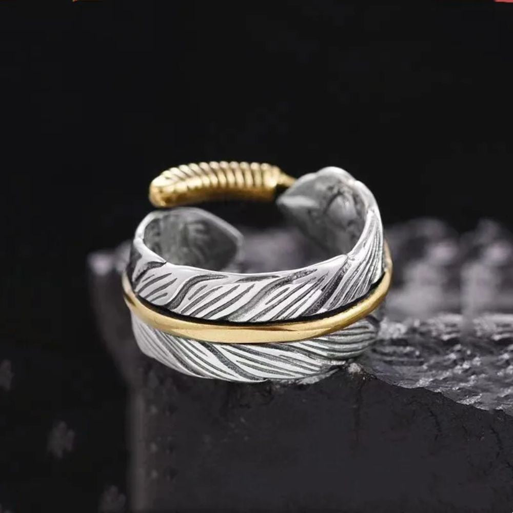 Bague Plume Argent 925