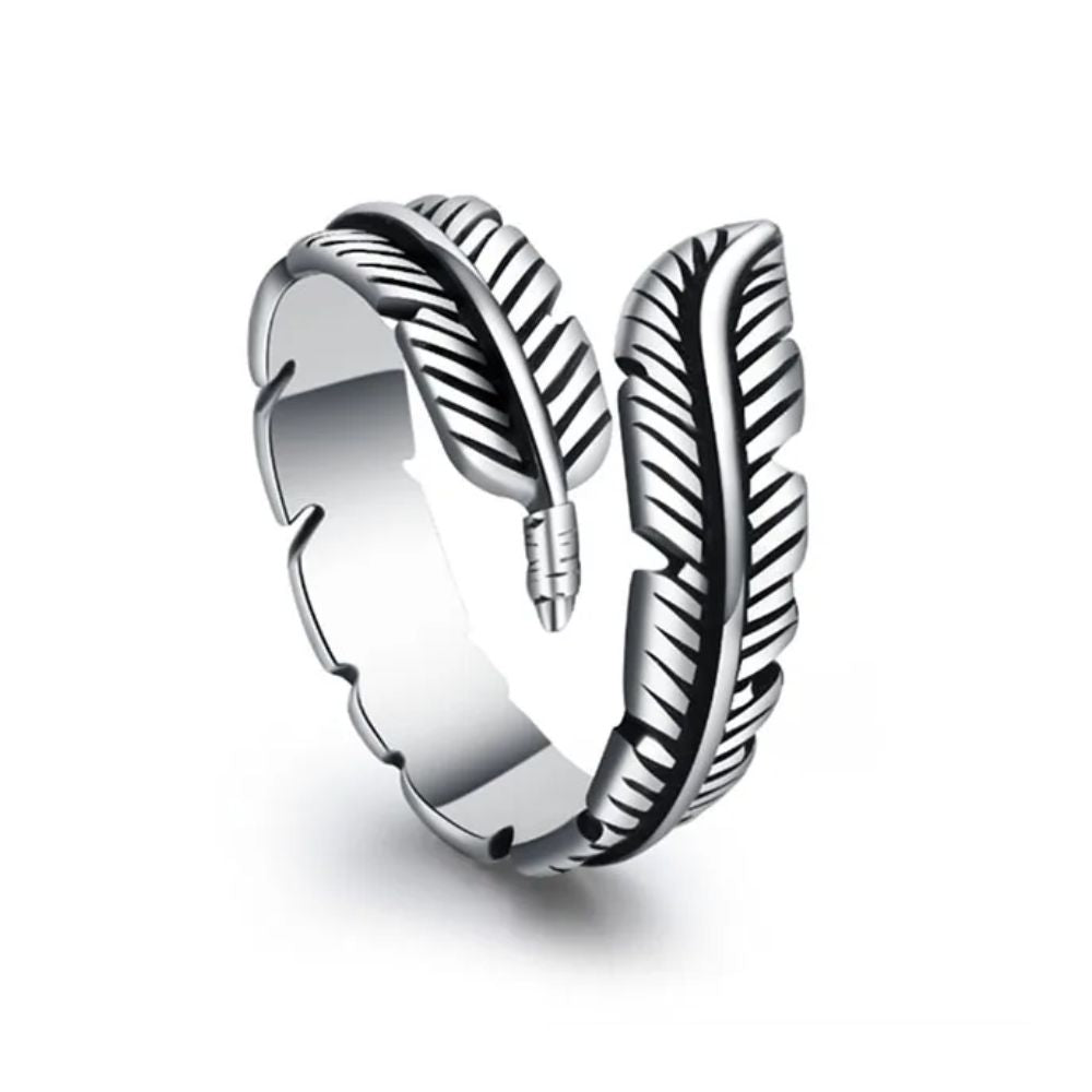 Bague Femme avec Plume