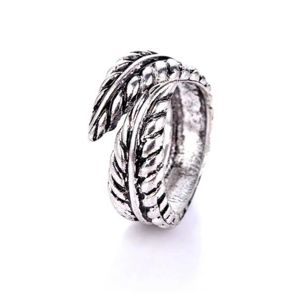 Bague Plume Vintage