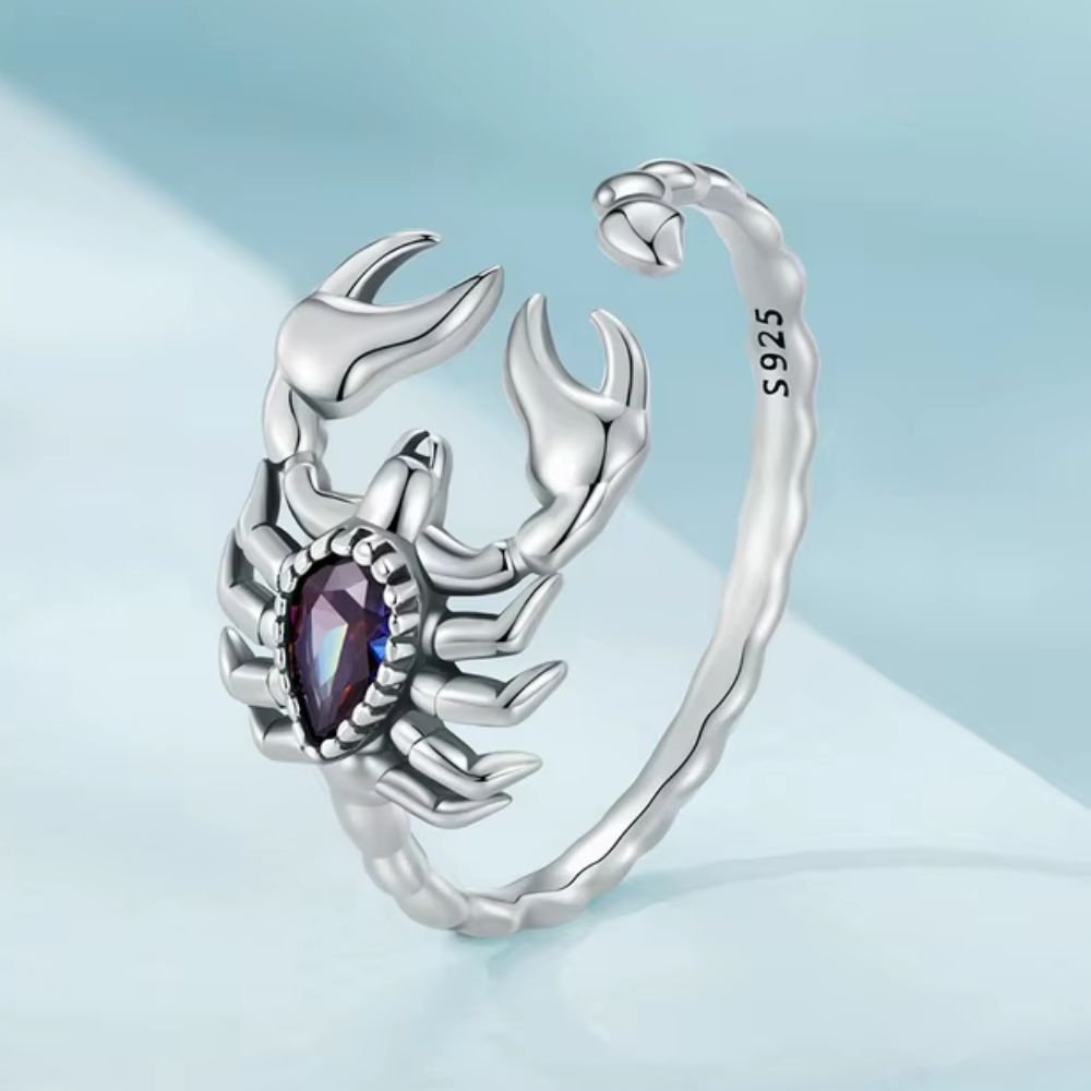 Bague Scorpion Pierre