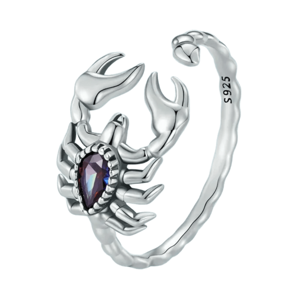 Bague Scorpion Pierre