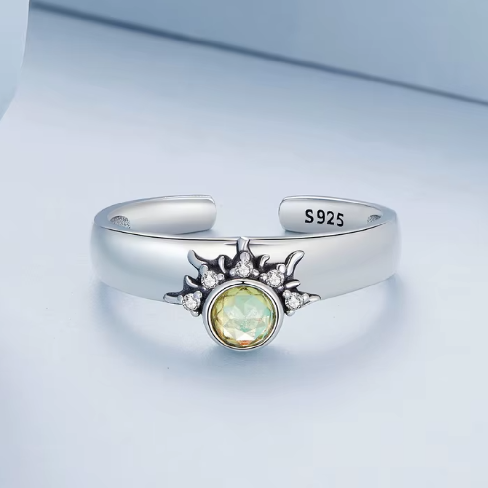 Bague Soleil Métal