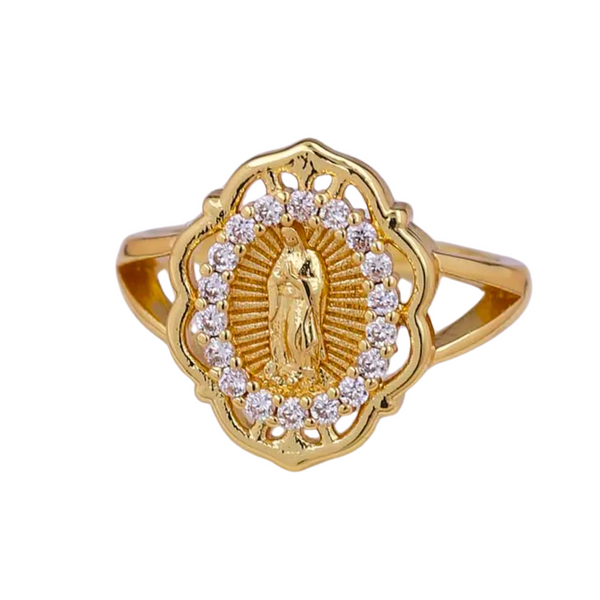 Bague Vierge Marie Diamant Arène Bijoux