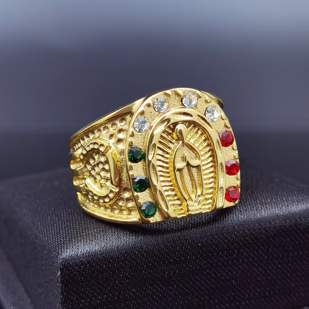 Bague Vierge Marie Luxe pas cher