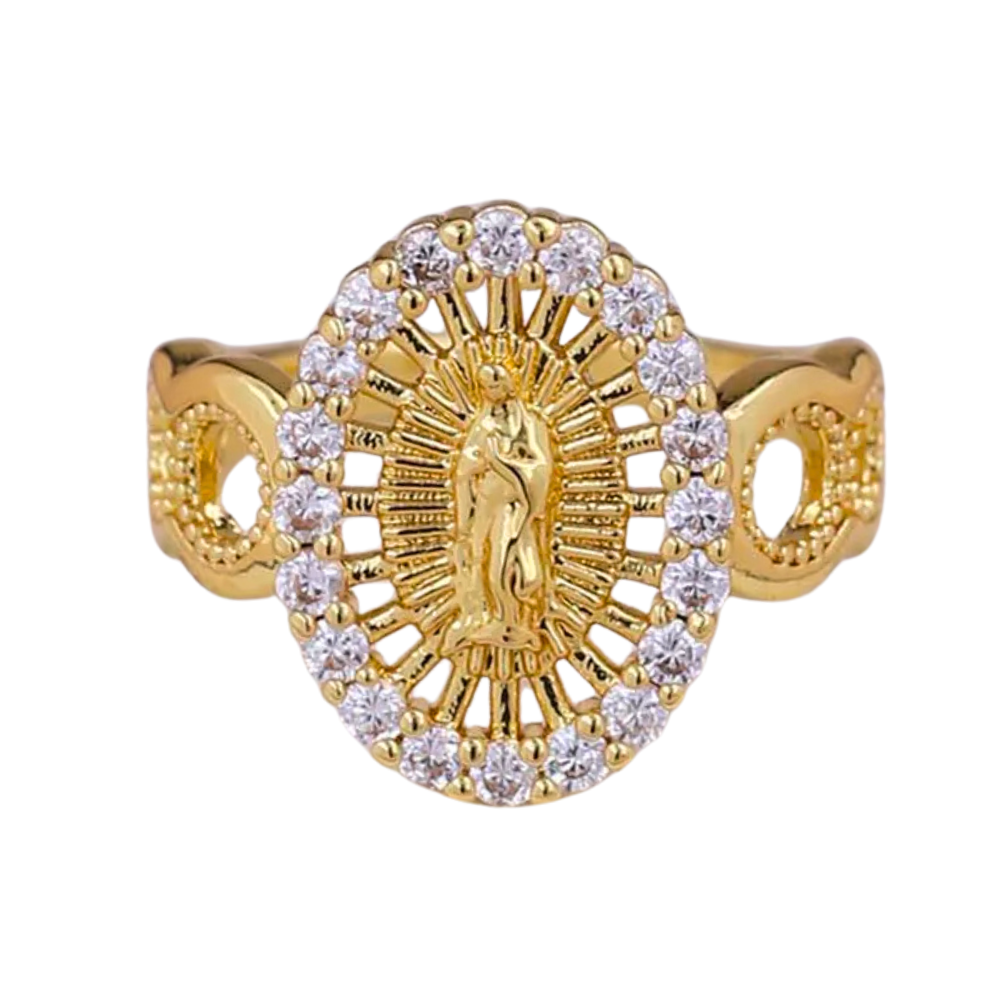 Bague Vierge Marie Or