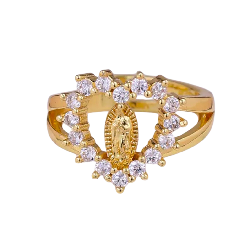 Bague Vierge Marie Cœur