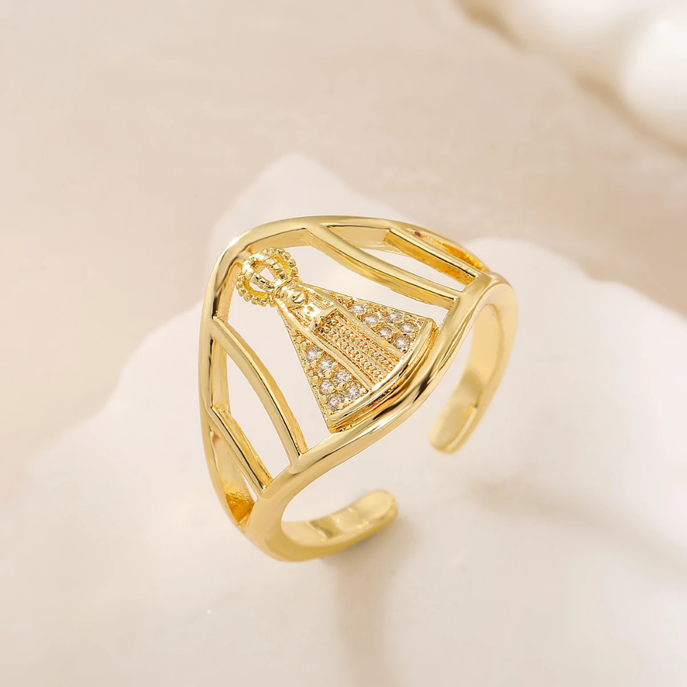 Bague Chétienne Vierge Marie