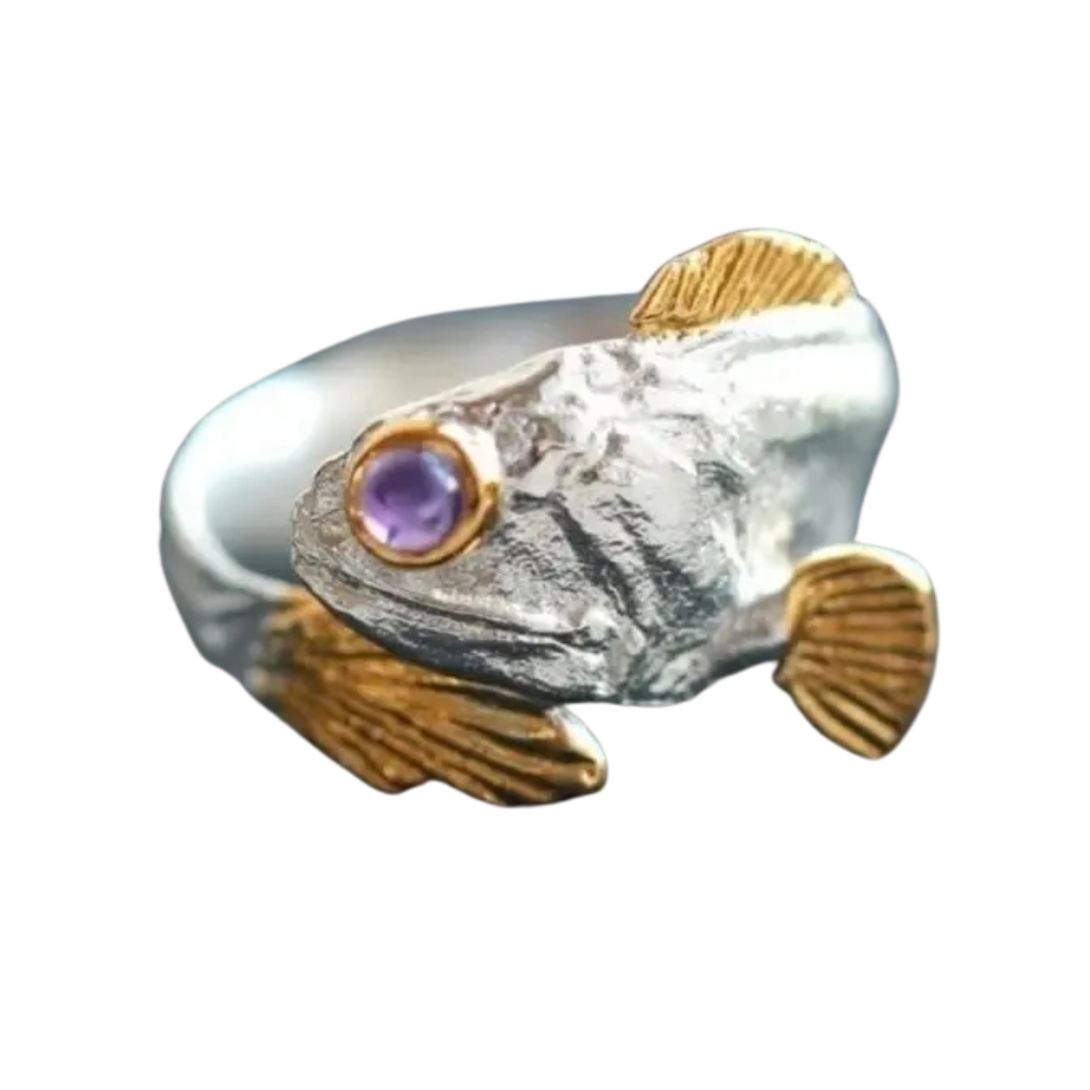 Bague Poisson Acier Inoxydable