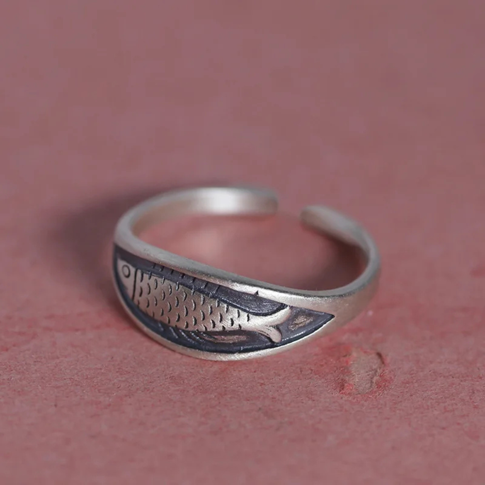 Bague Poisson réglable