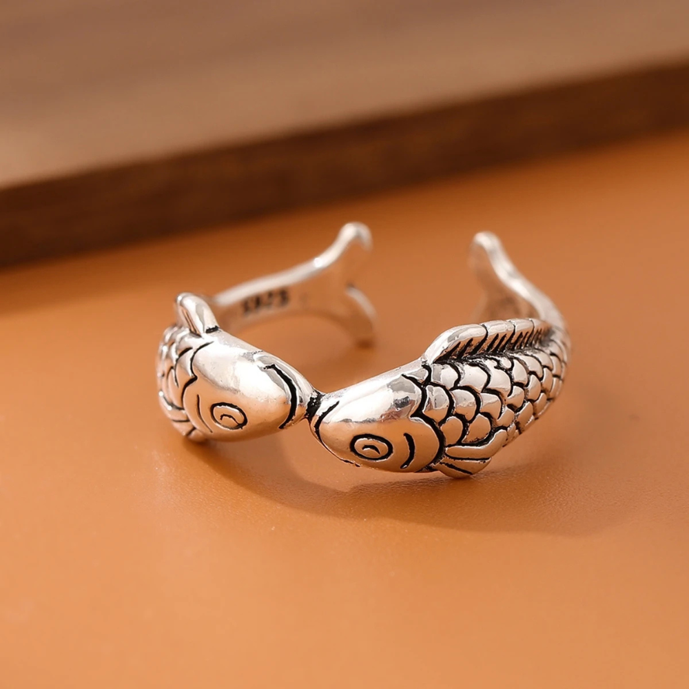 Bague Poisson Argent 925