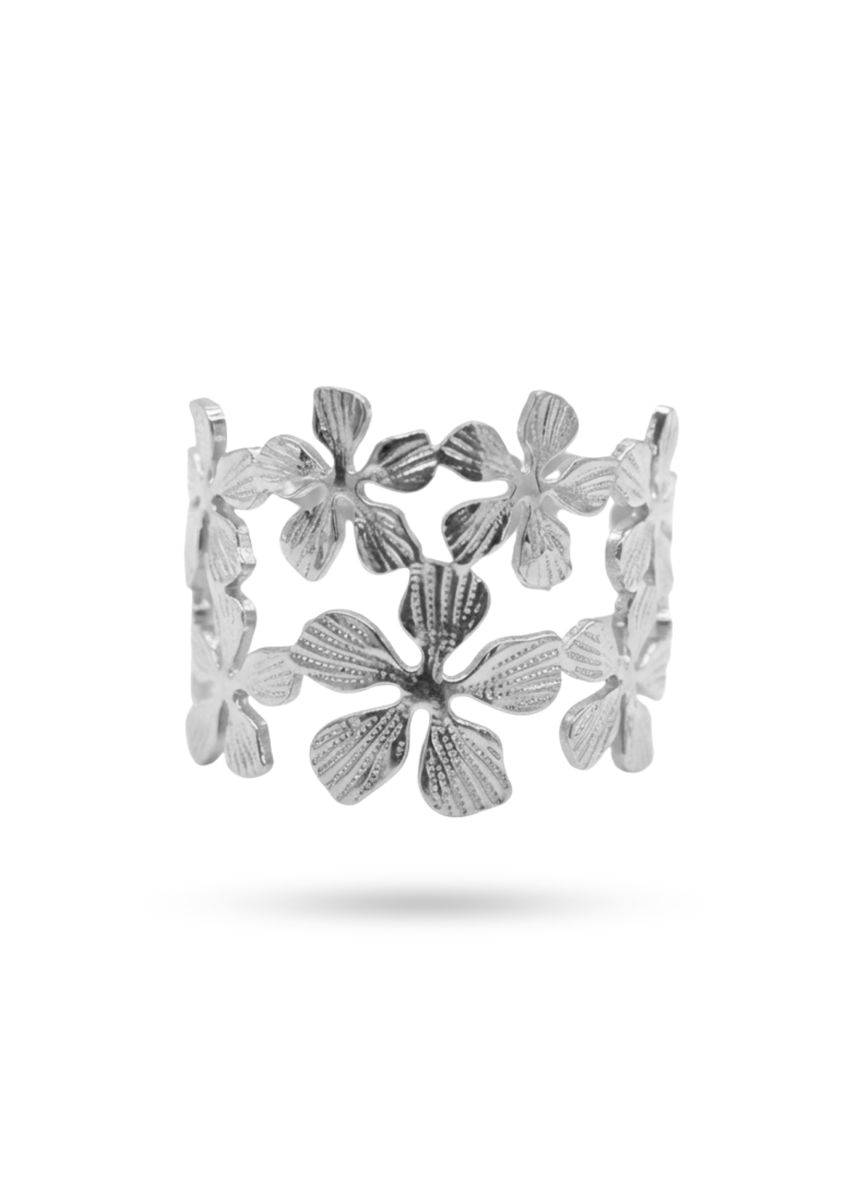 Bague Large Motifs Floraux