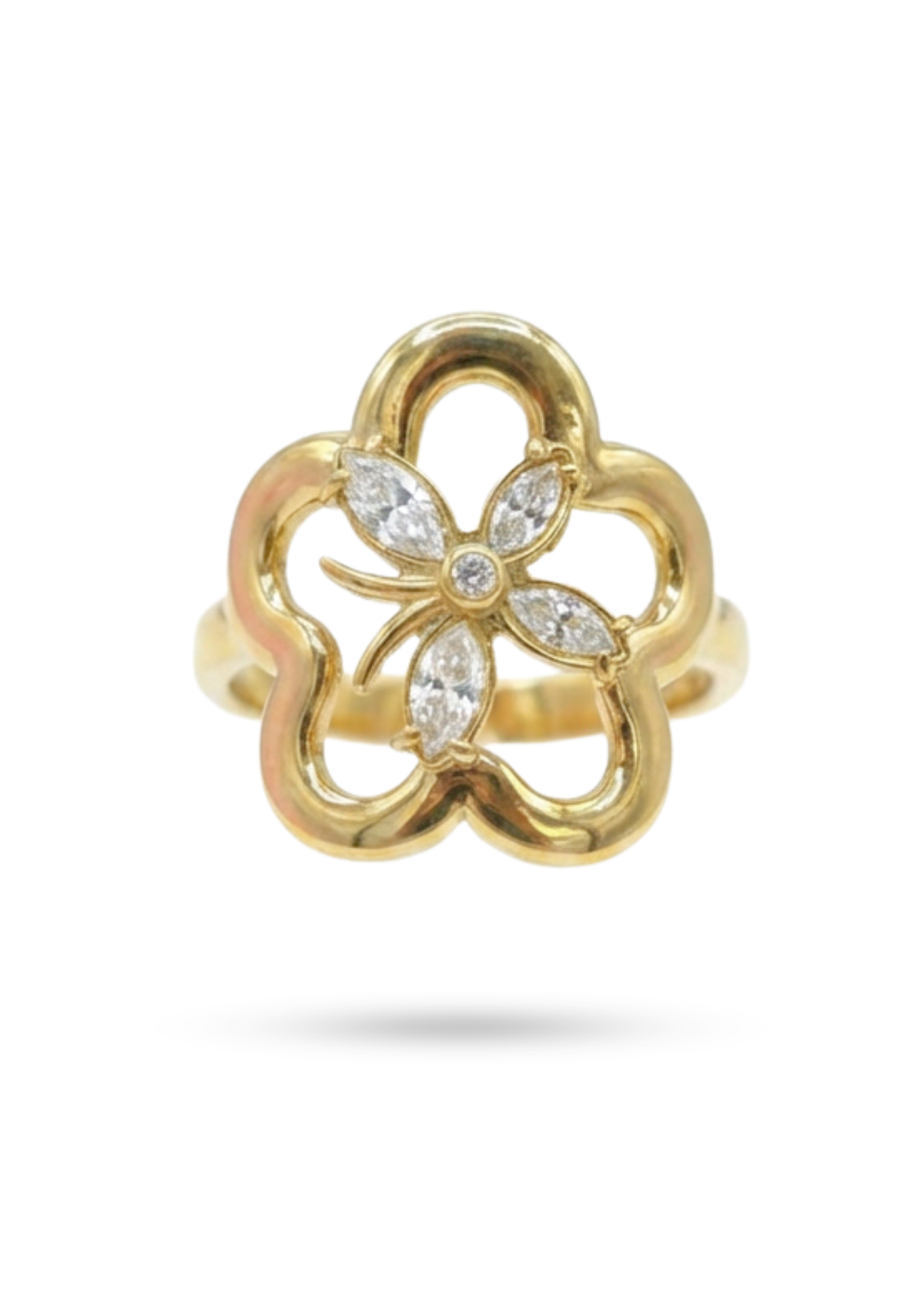 Bague Fleur Tendance Femme