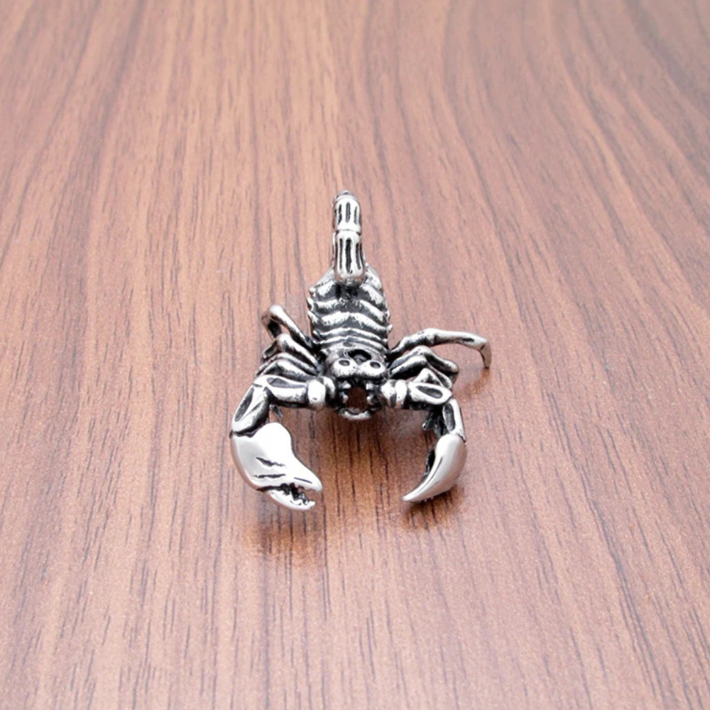 Collier Scorpion Acier homme