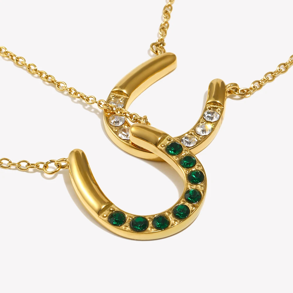 Collier Fer à Cheval Femme diamant