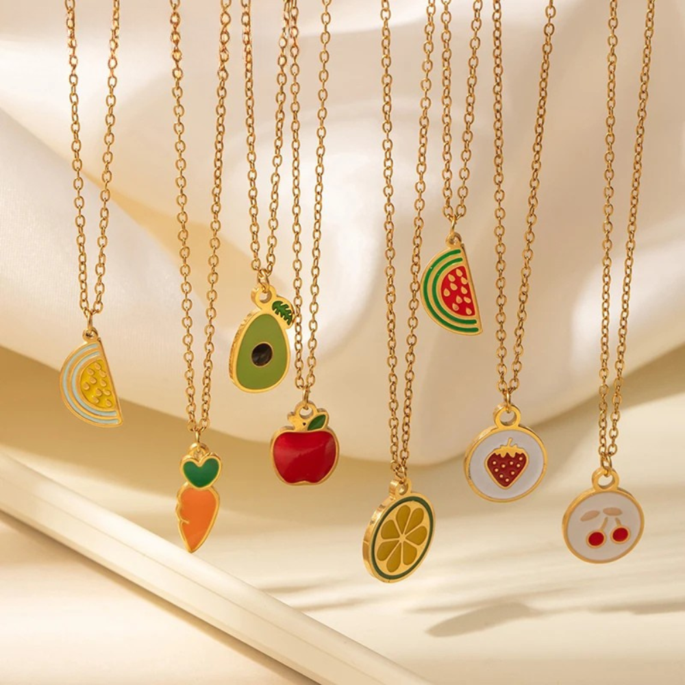 Collier Carotte Femme or
