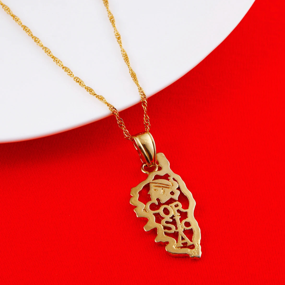 Collier Pendentif Corse femme