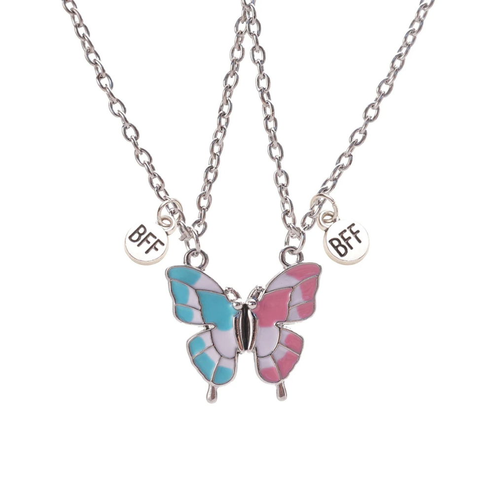 Collier Papillon BFF argent