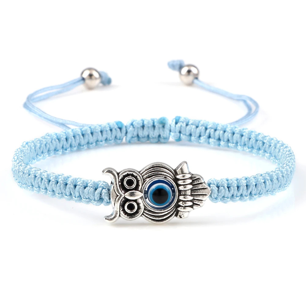 Bracelet Chouette bleu