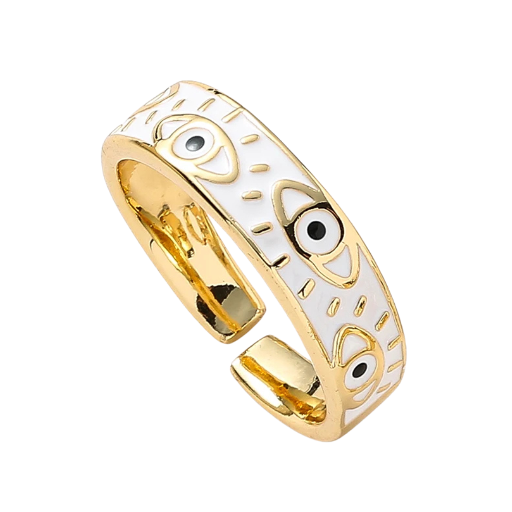 Bague Oeil Femme blanc
