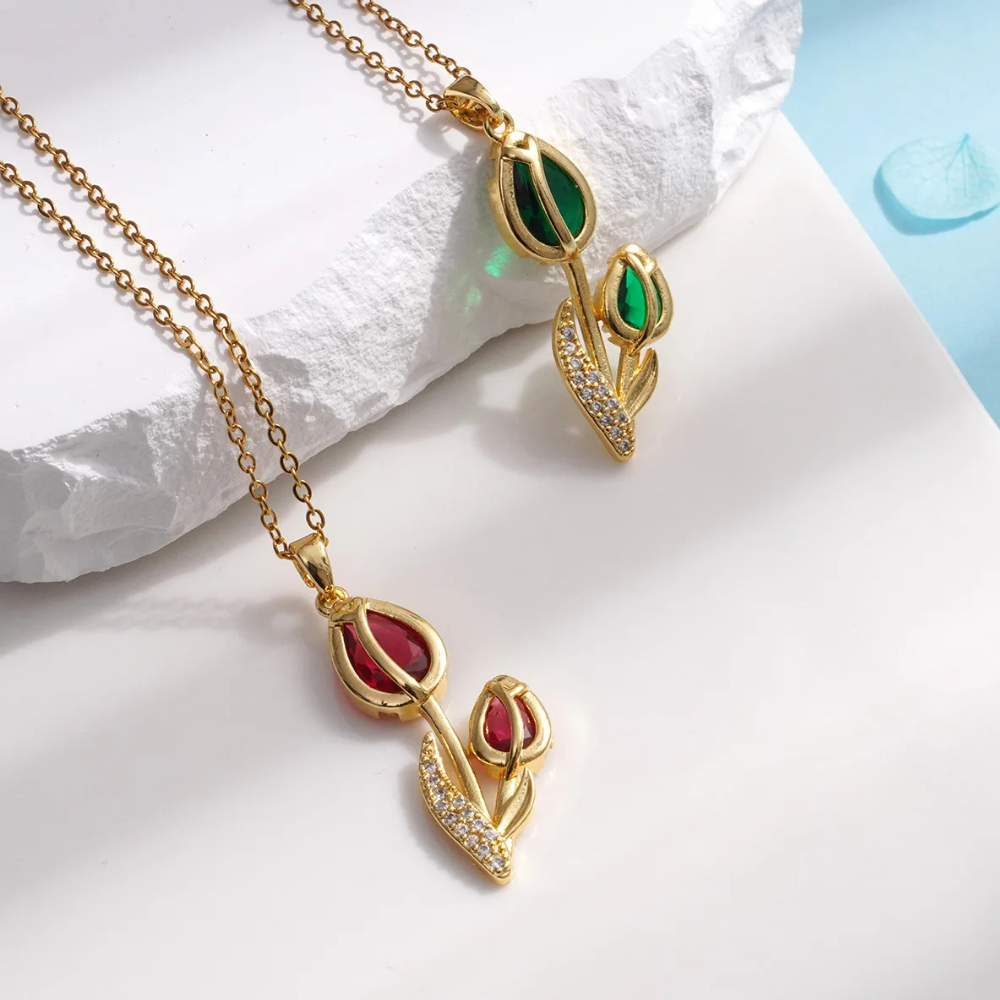 Collier Tulipe Couleur