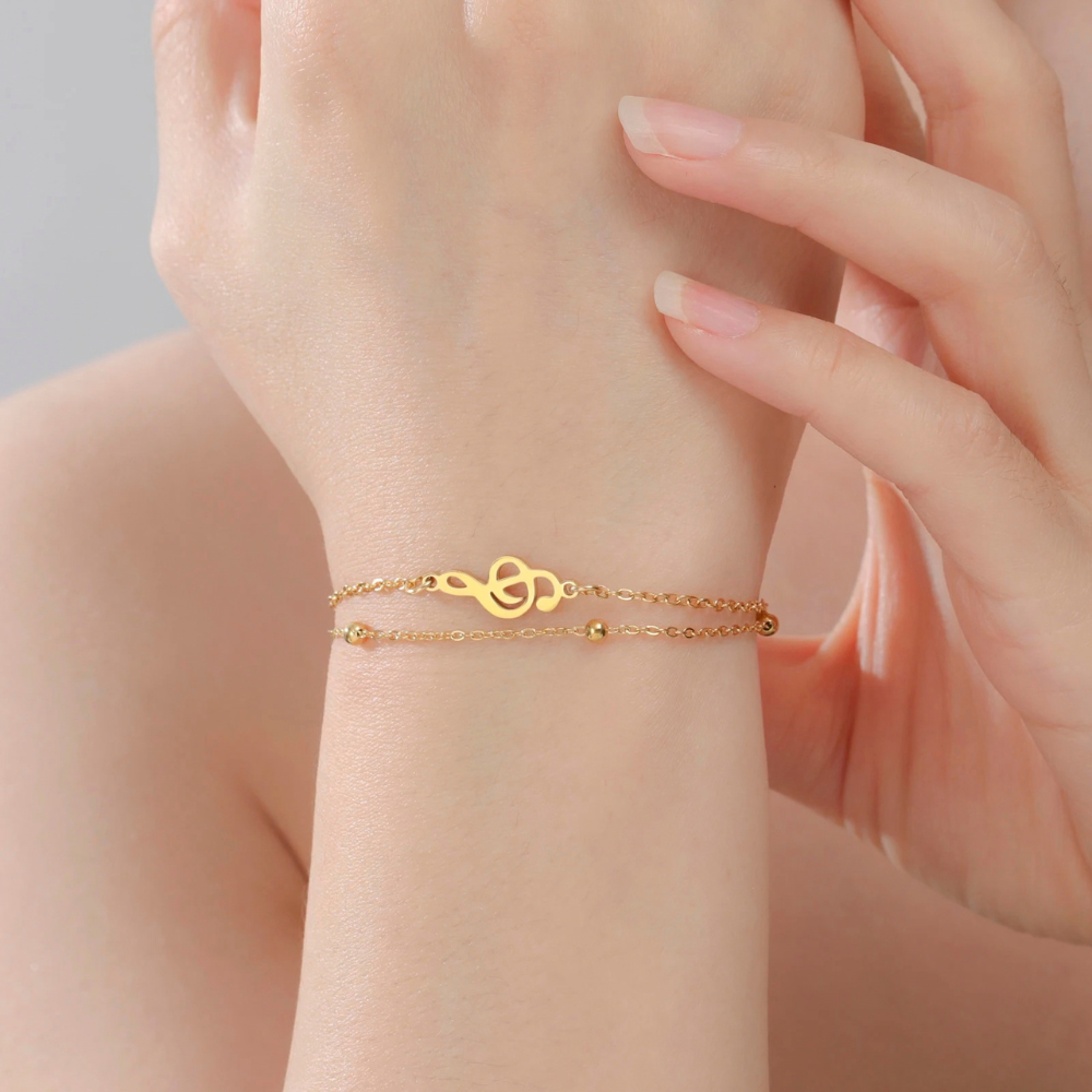 Bracelet femme Musique