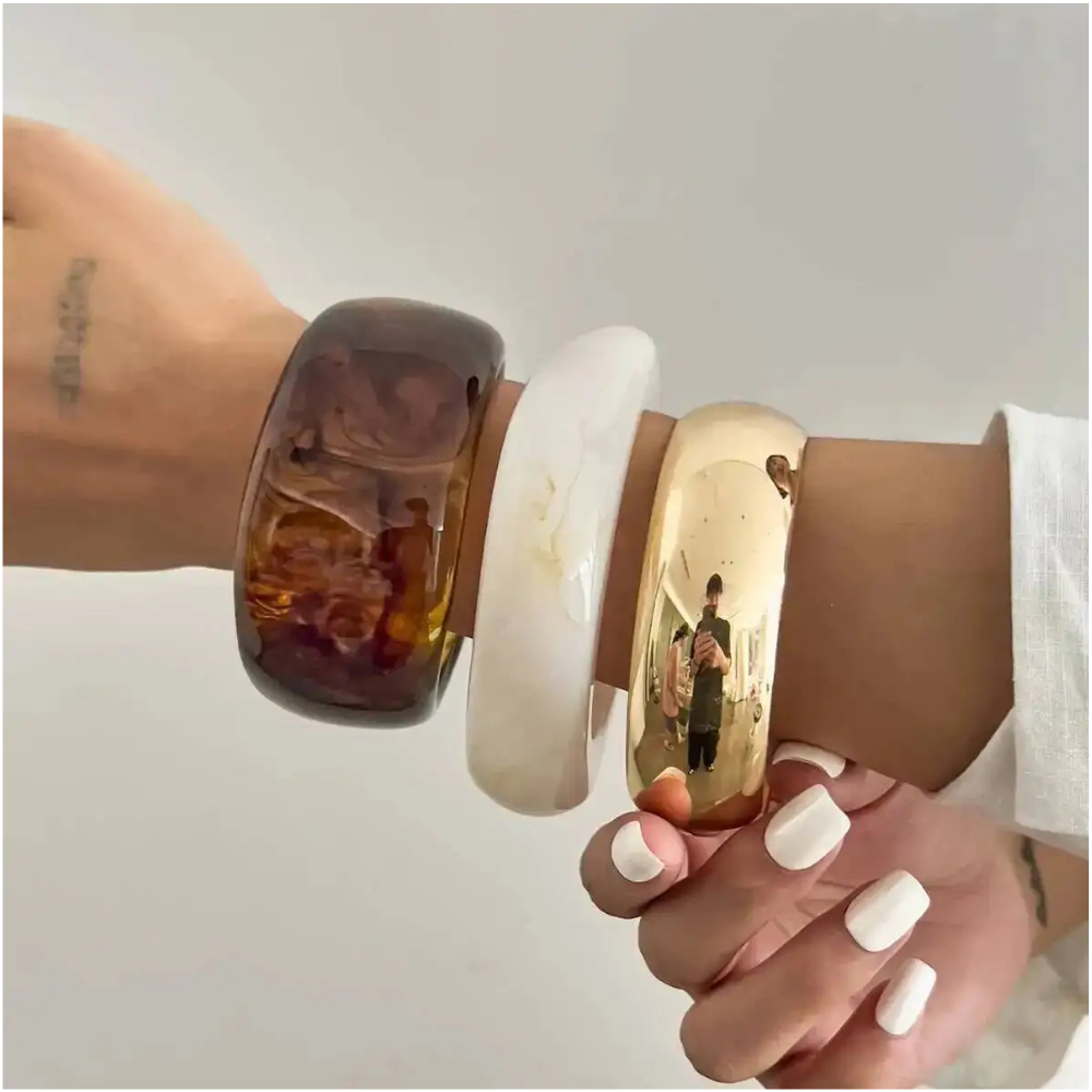 Set 3 Bracelets Manchettes