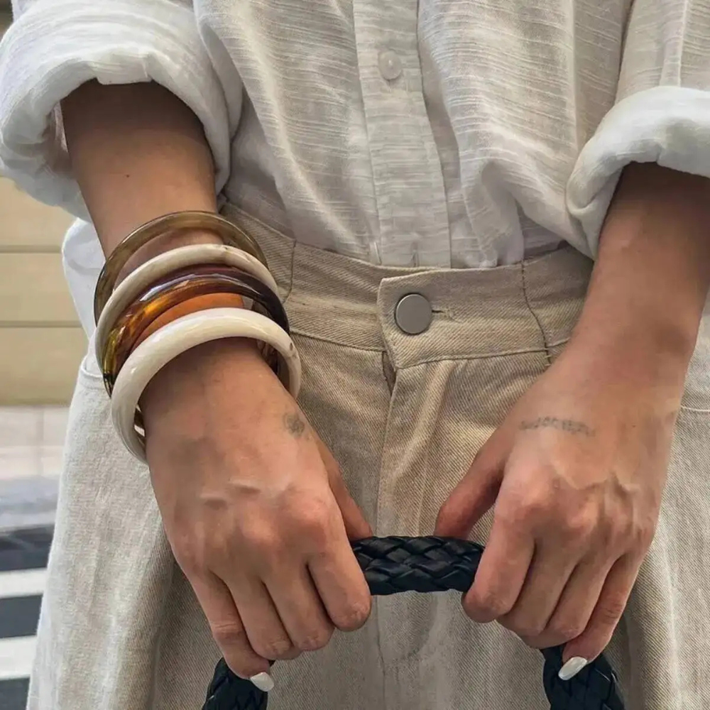 Ensemble Bracelets Résine simple