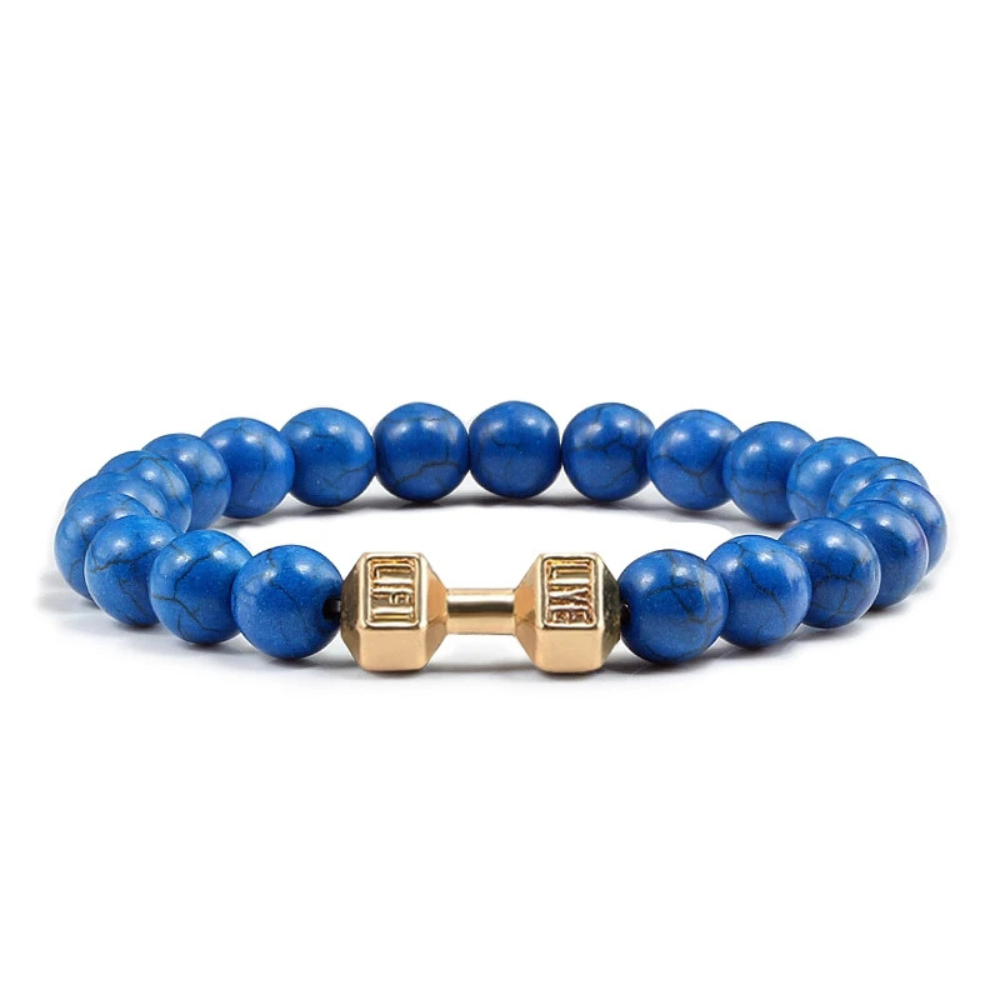 Bracelet Perles bleu