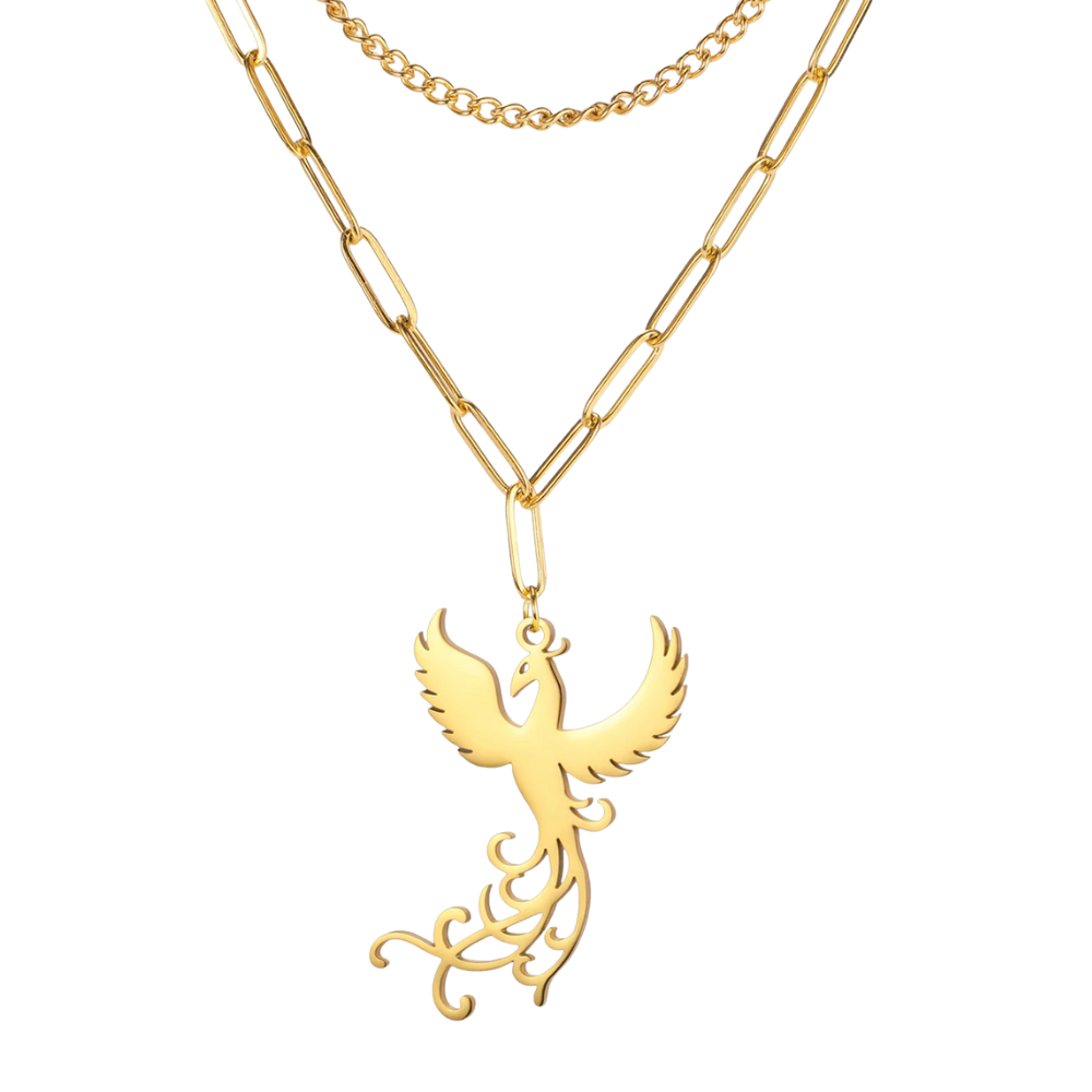 Collier Phoenix Femme pendentif