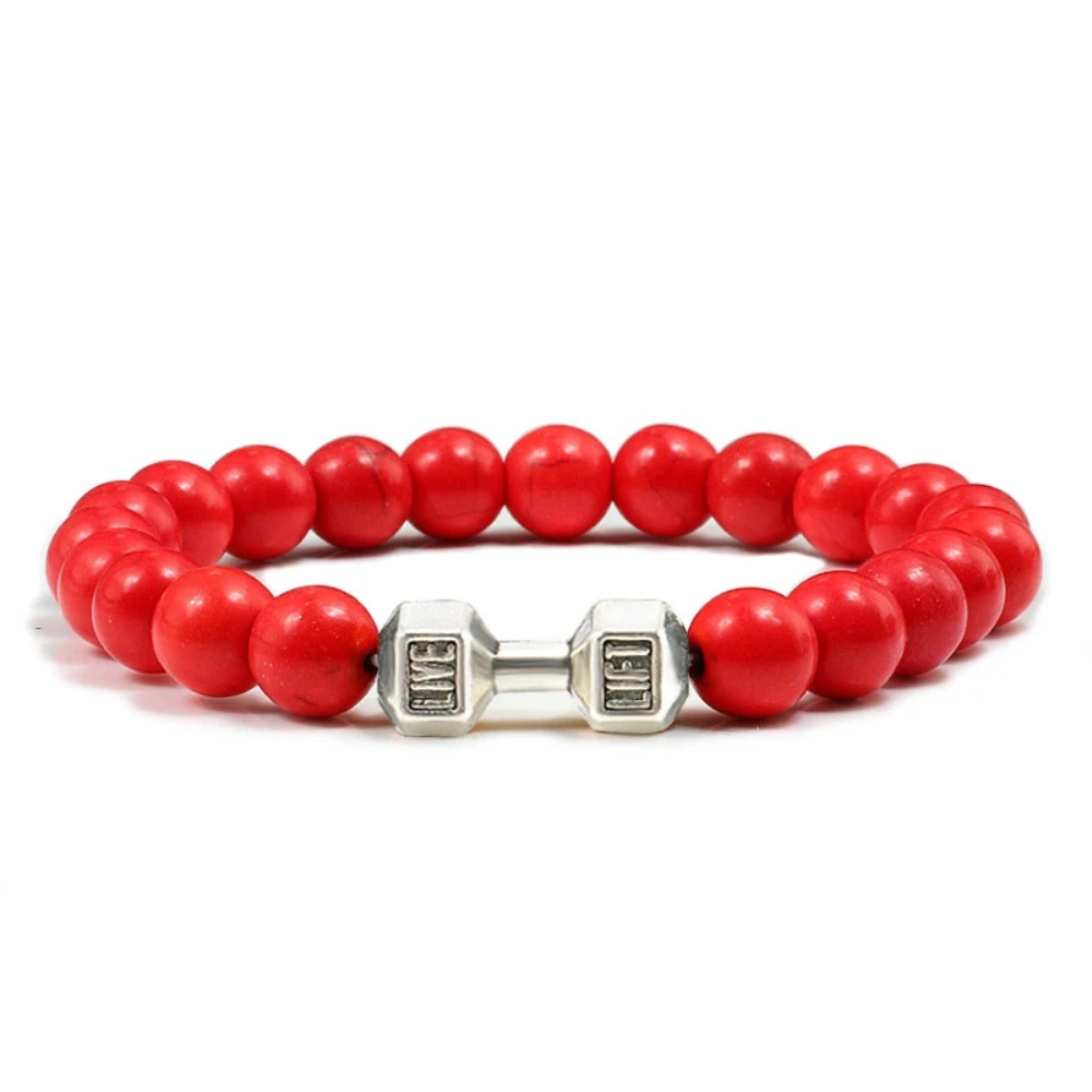 Bracelet Perles rouge
