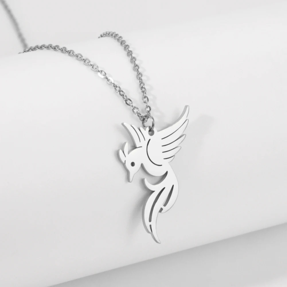 pendentif Phoenix argent