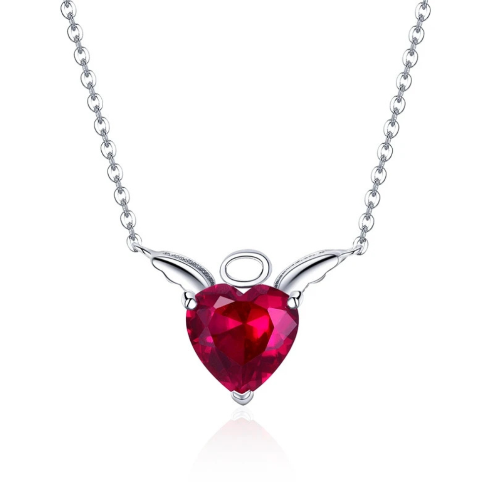 Collier Cœur Ange