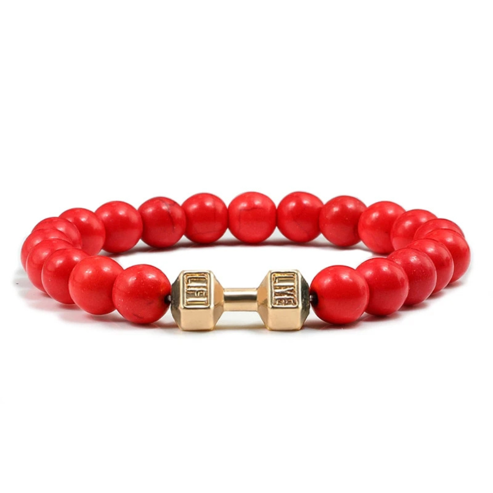 Bracelet Perles rouge