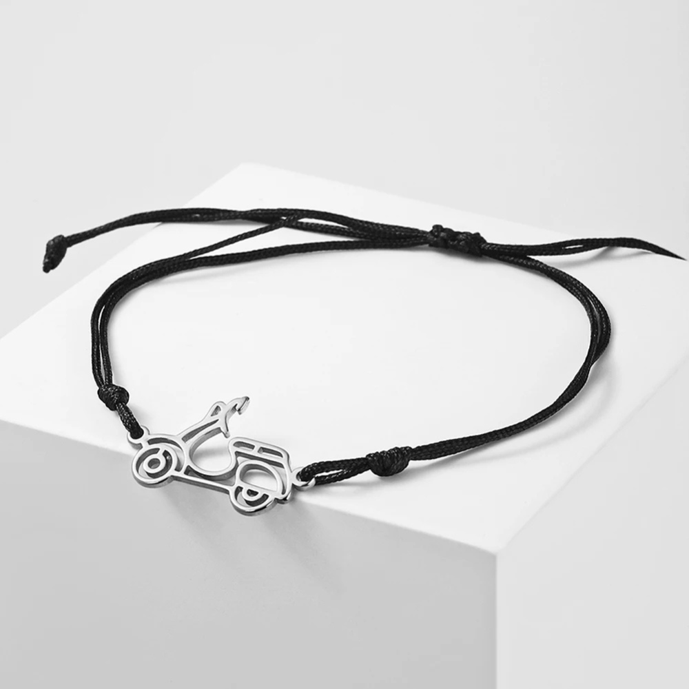 Bracelet Scooter tissu noir