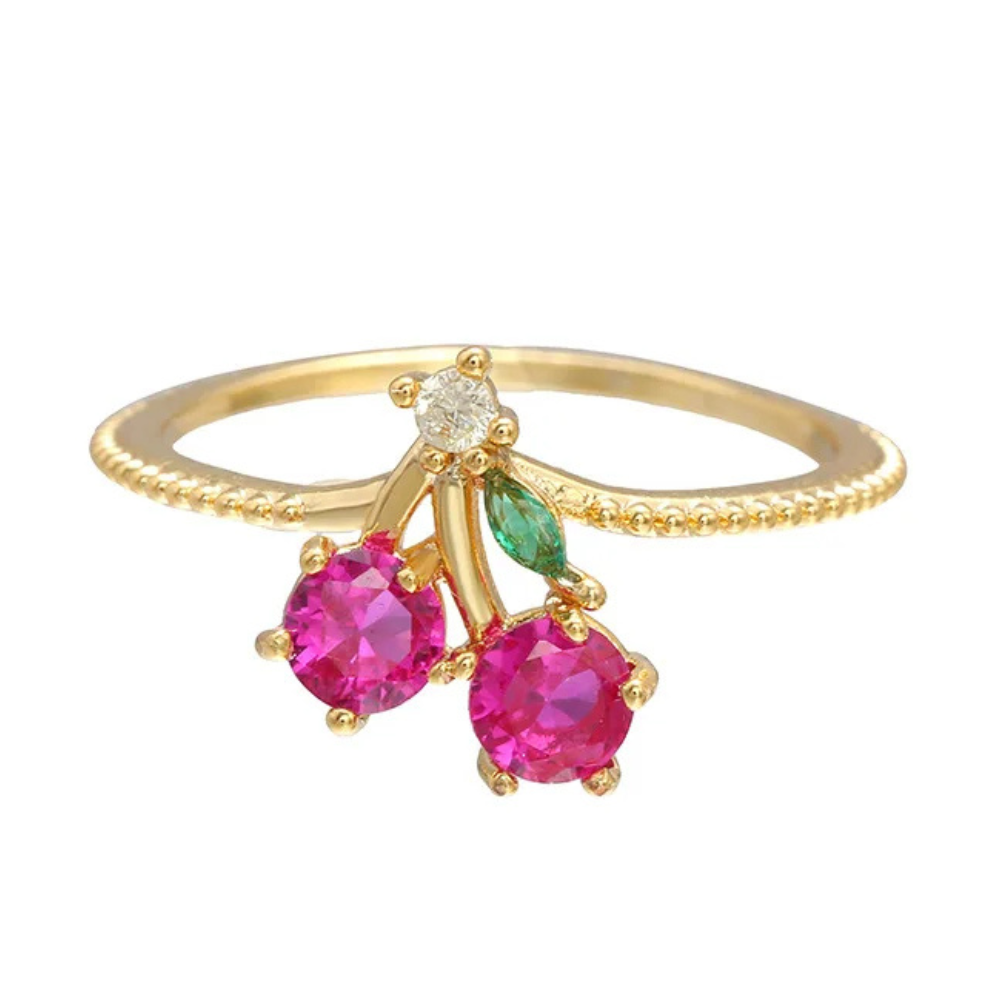 Bague Cerise Rose