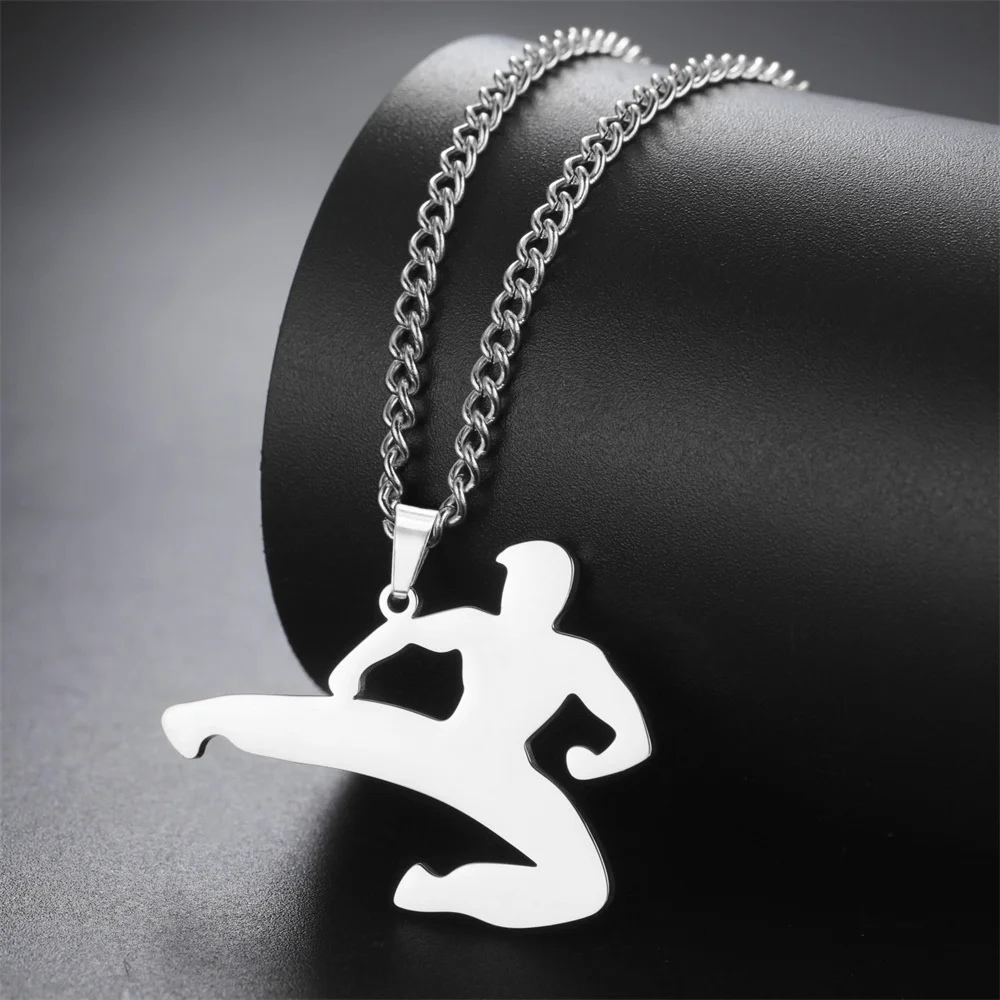 Collier Taekwondo pendentif