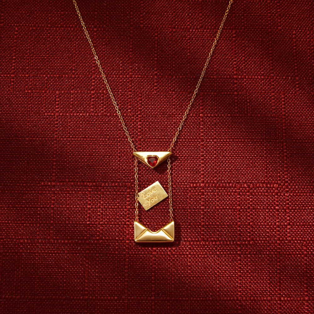 Collier Enveloppe femme