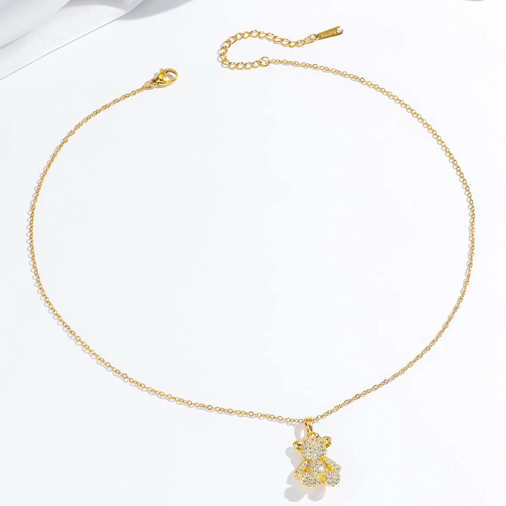 Collier Ours Femme
