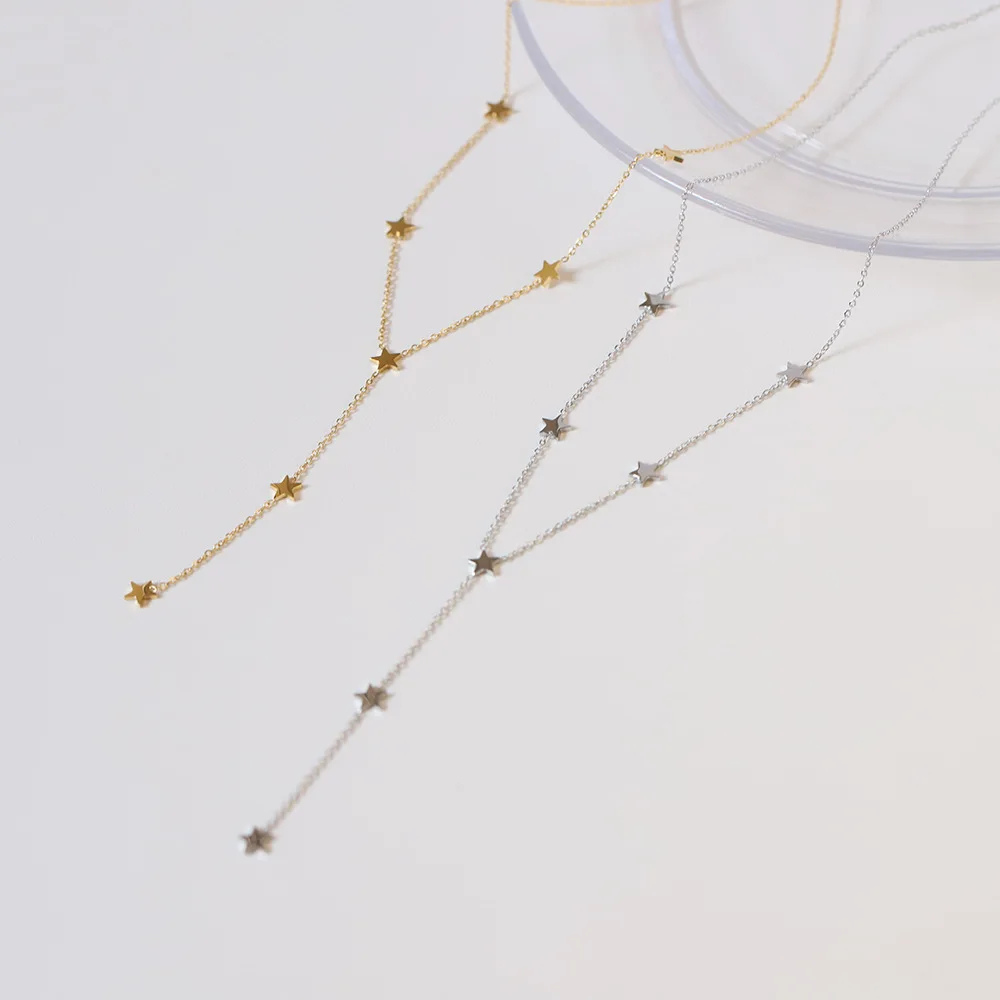 Collier Cravate Étoile femme