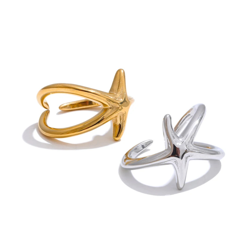 Bague Étoile de Mer Réglable