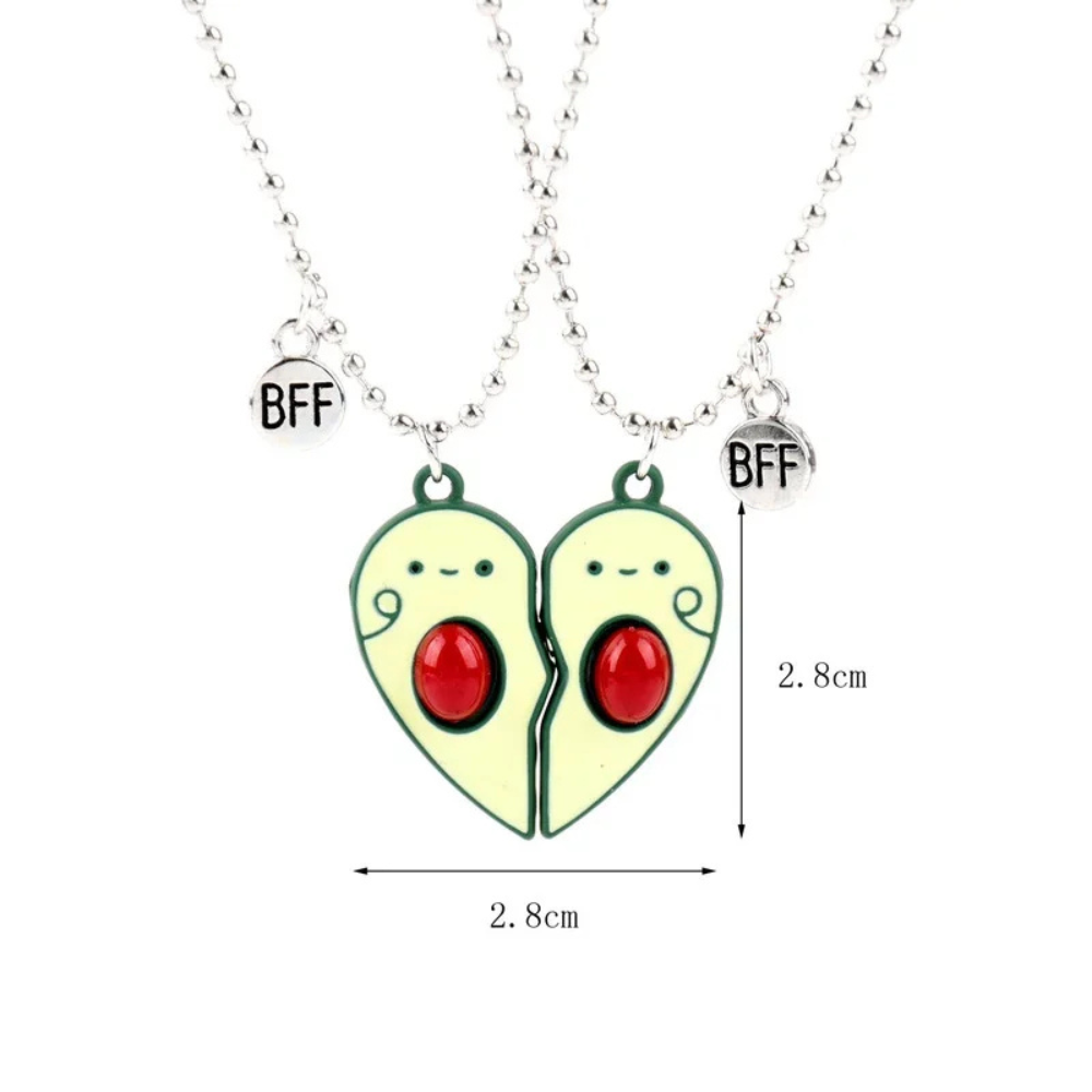 Collier BFF Avocat pour 2