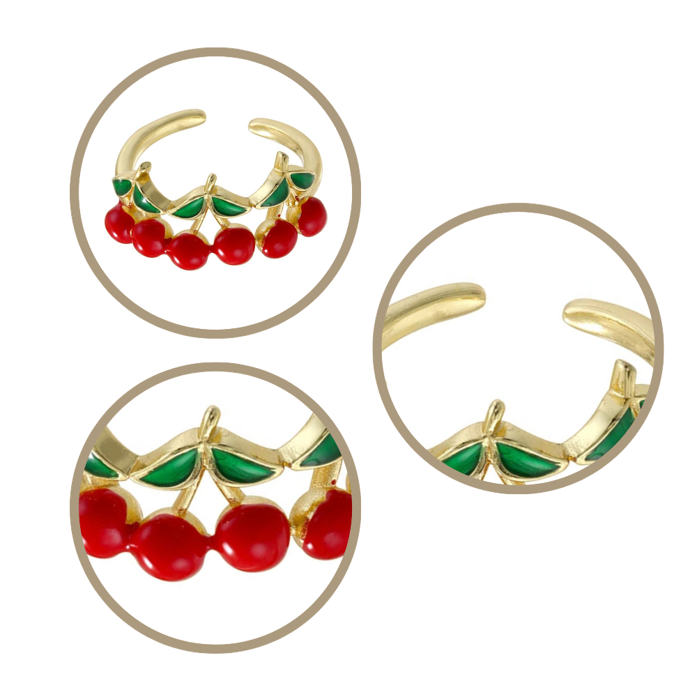 Bague Trois Cerises