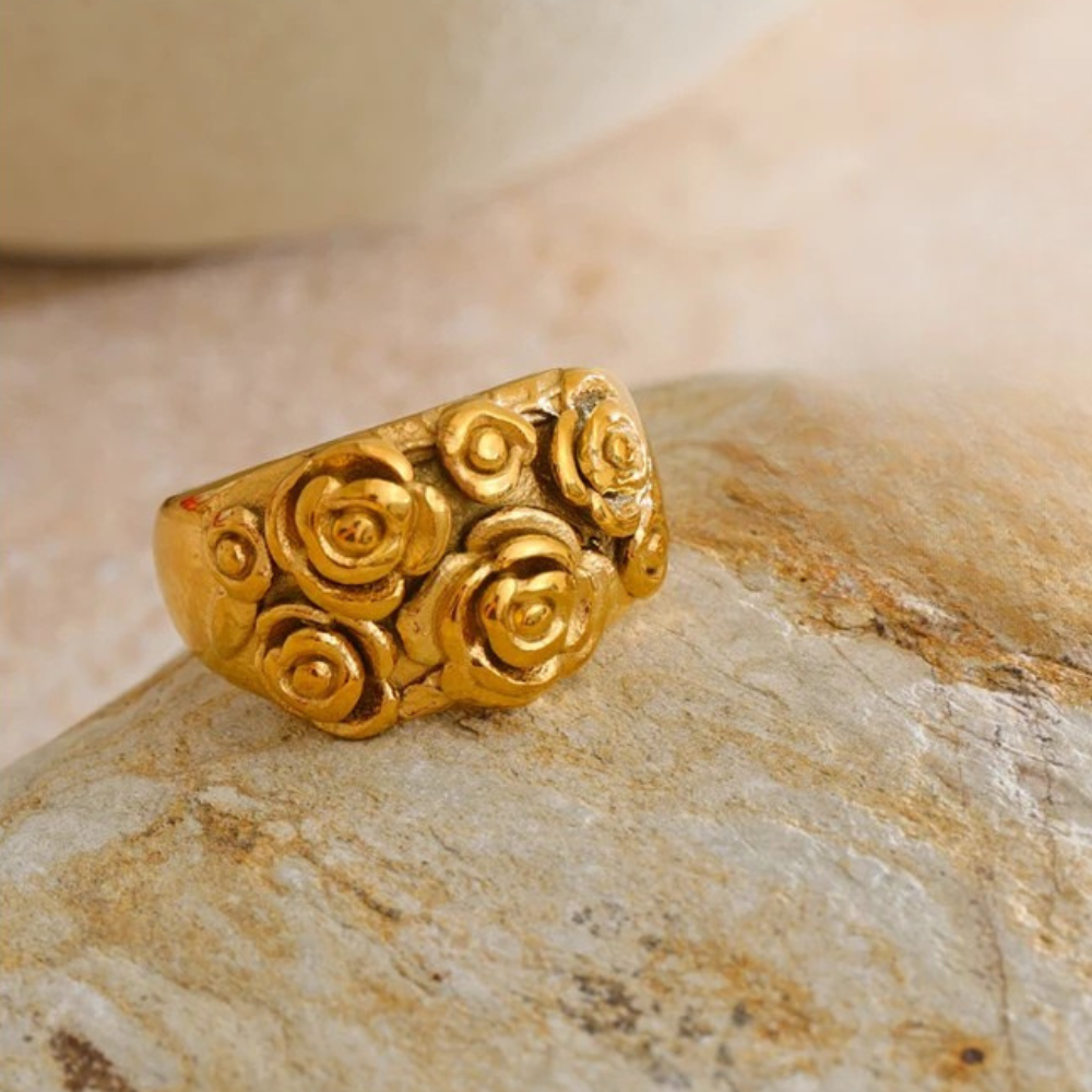Bague Buisson de Roses or