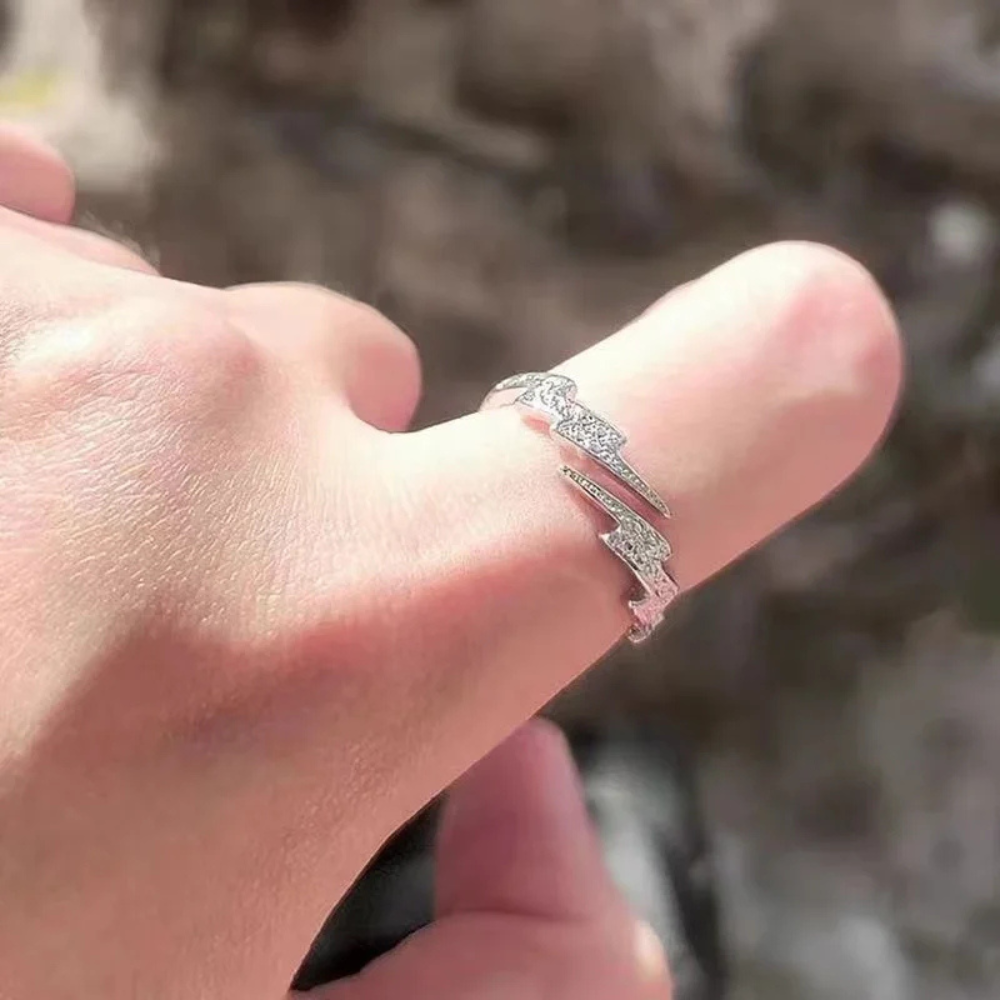 Bague Éclair Strass femme