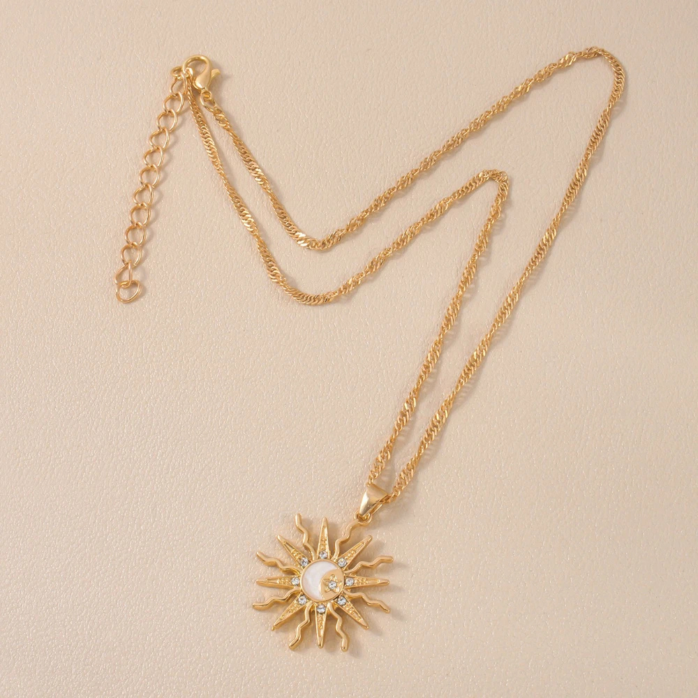 Collier Soleil Bohème or