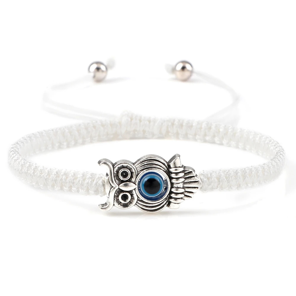 Bracelet Chouette blanc